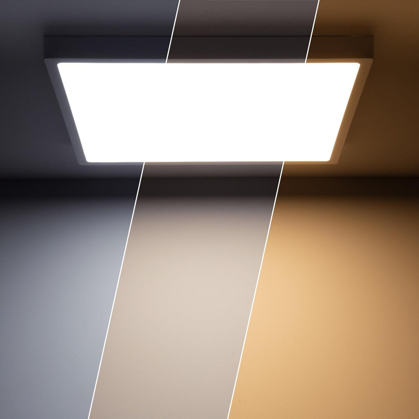 Plafonnier LED Carré 30W 400x400 mm IP20 Non-Dimmable