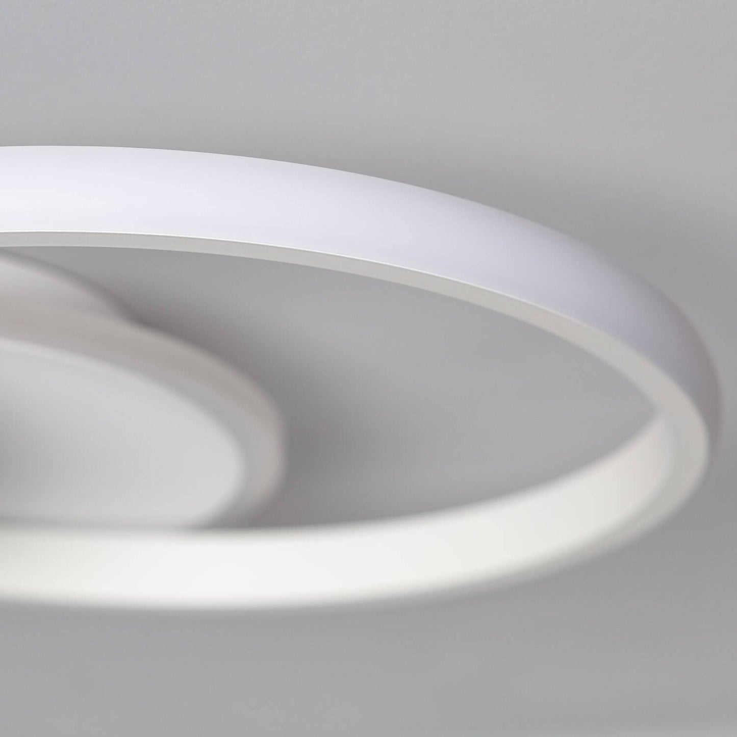 Plafonnier LED 30W IP20 Métal Blanc Opale 1650lm