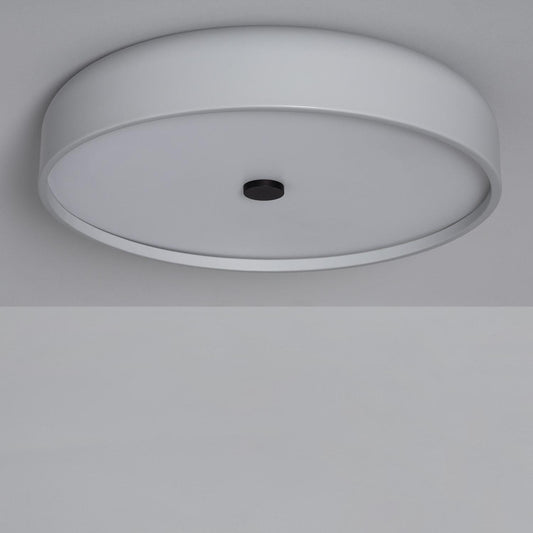 Plafonnier LED Rond 30W Ø450 mm IP20 Métal Gris