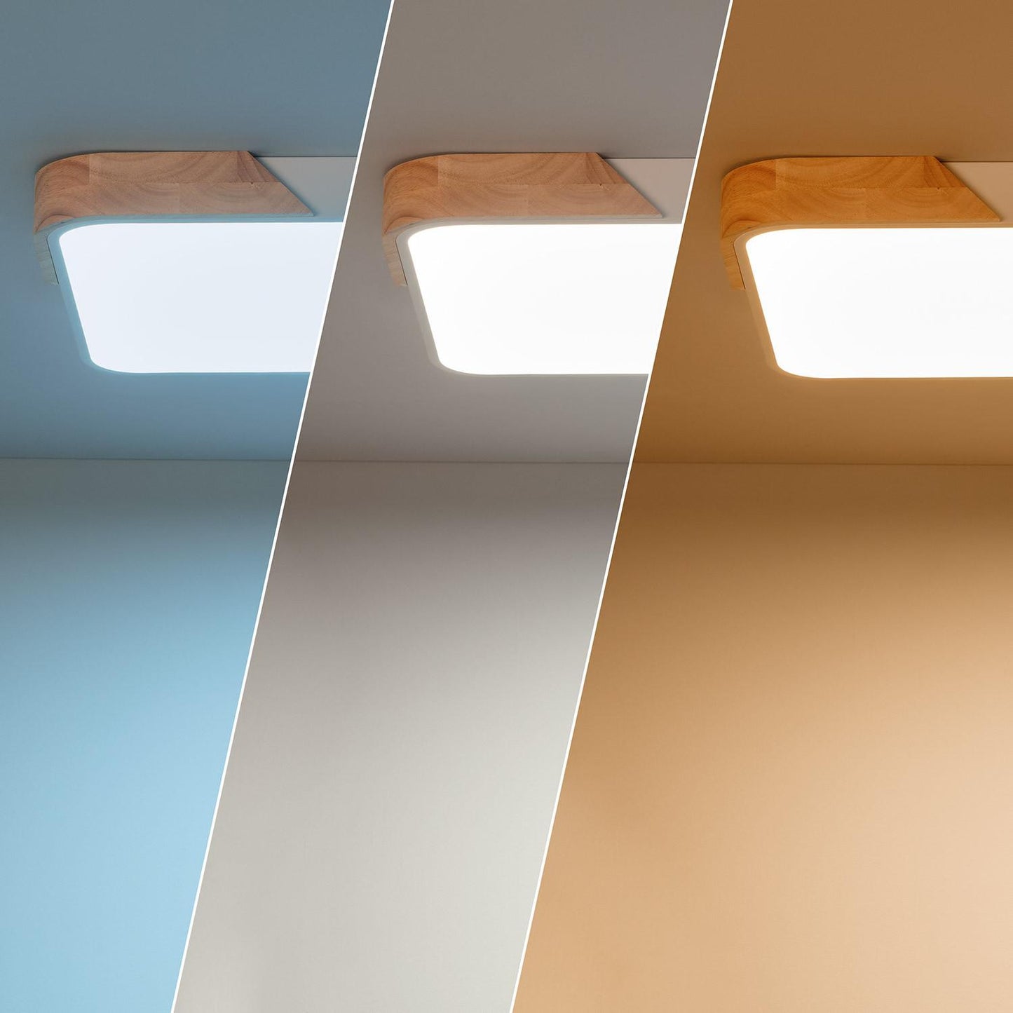 Plafonnier LED Rectangulaire 30W 625x425 mm IP20 Non-Dimmable