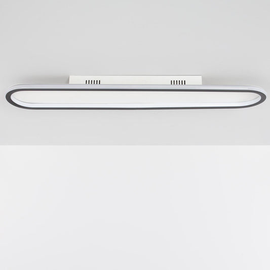 Plafonnier LED Noir 35W IP20, 2600 lm, Installation En Saillie