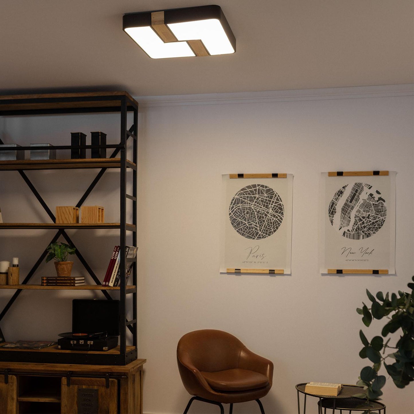Plafonnier LED Carré 35W IP20 480x480 mm Non Dimmable