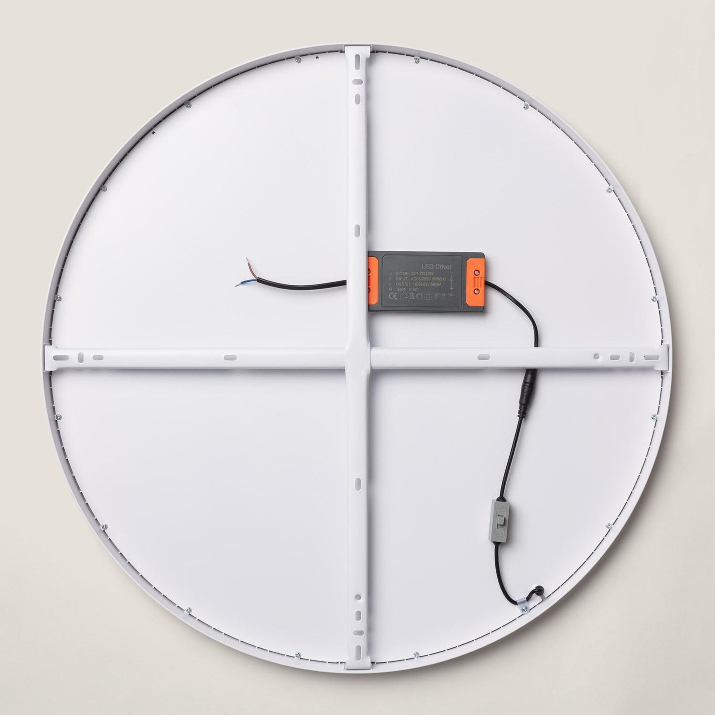 Plafonnier LED Rond 48W Ø600 mm IP20 Non-Dimmable