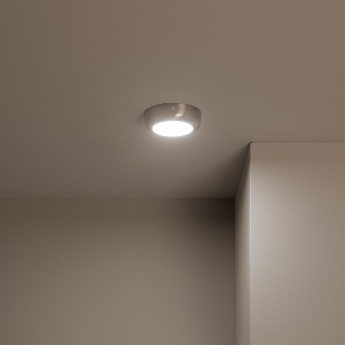 Plafonnier LED Rond 6W Ø120mm IP20 Non-Dimmable