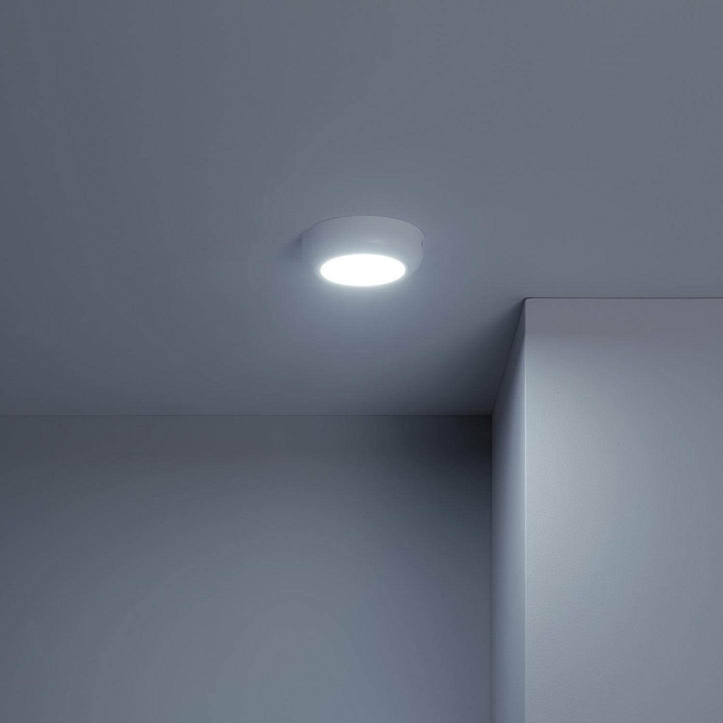 Plafonnier LED Rond 6W Ø125 mm IP20 Non Dimmable