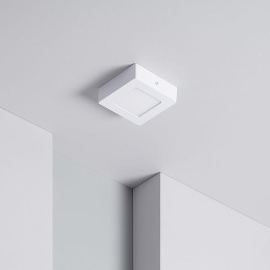 Plafonnier LED Carré 6W 120x120 mm IP20 Non Dimmable