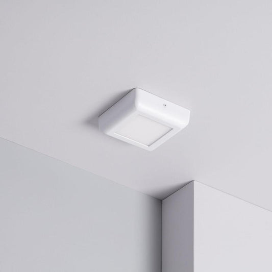 Plafonnier LED Carré 6W 122x122mm IP20 Non-Dimmable