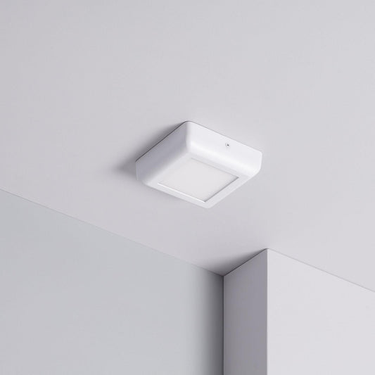 Plafonnier LED Carré 6W 122x122mm IP20 Non-Dimmable