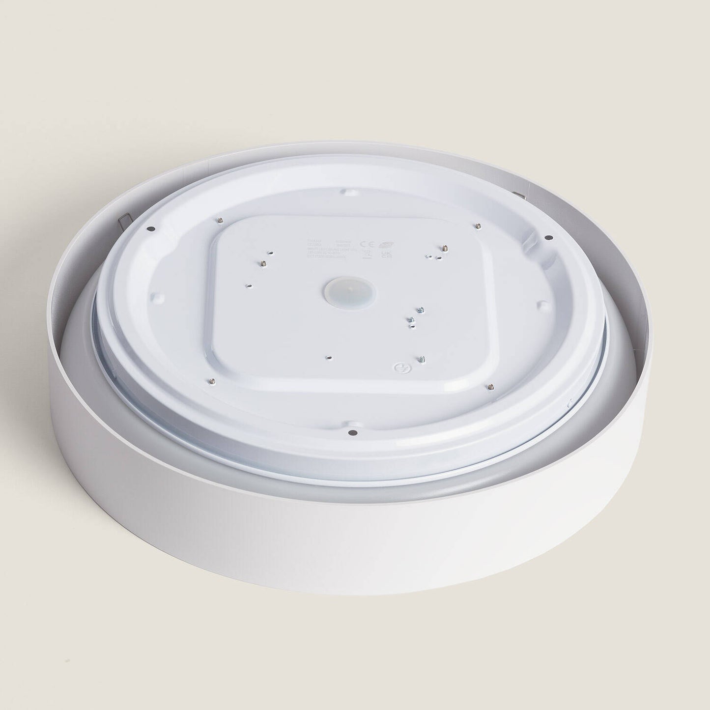 Plafonnier LED 17W Ø300 mm IP20, Installation en Saillie