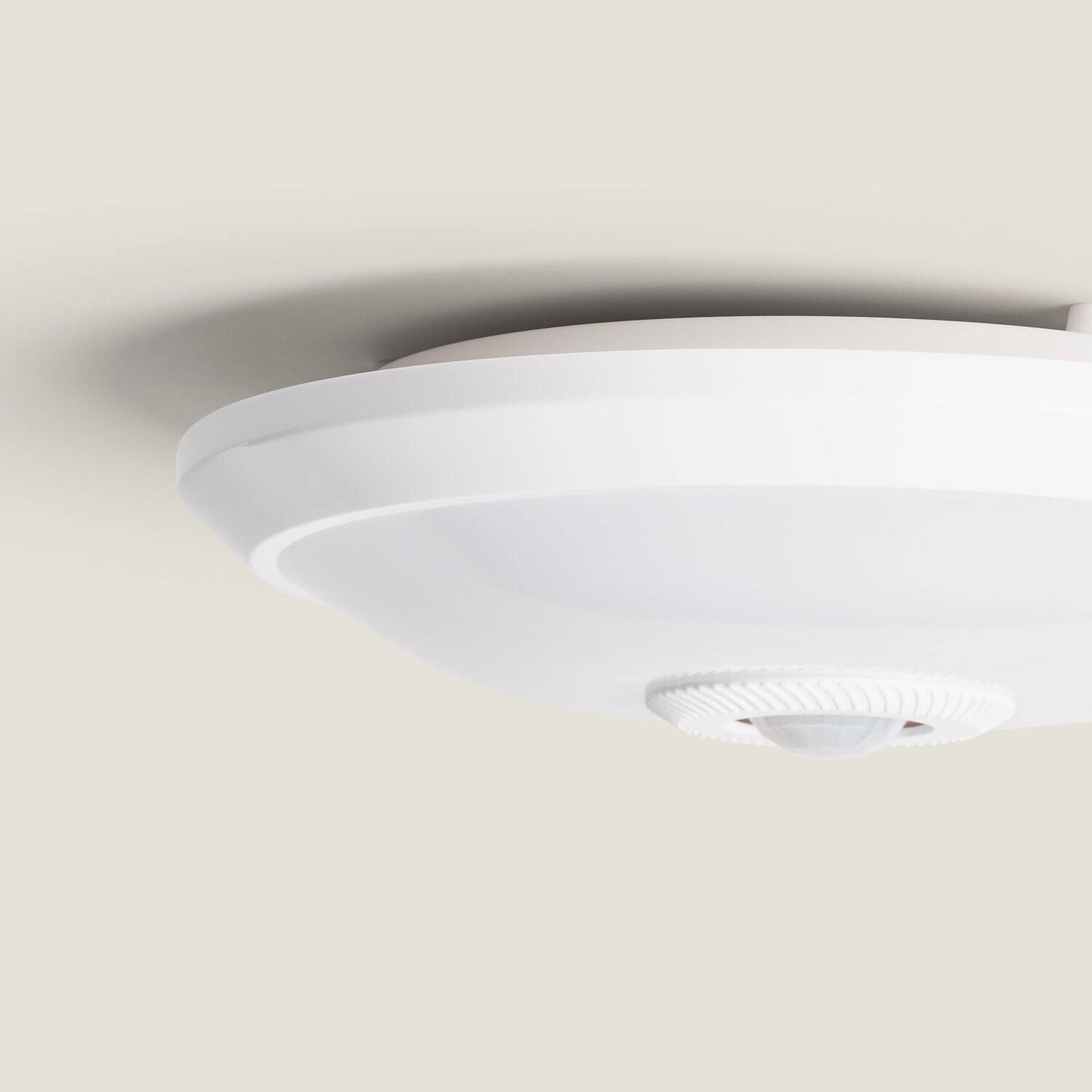Plafonnier LED 8W Détecteur Mouvement PIR, IP20, Installation Saillie