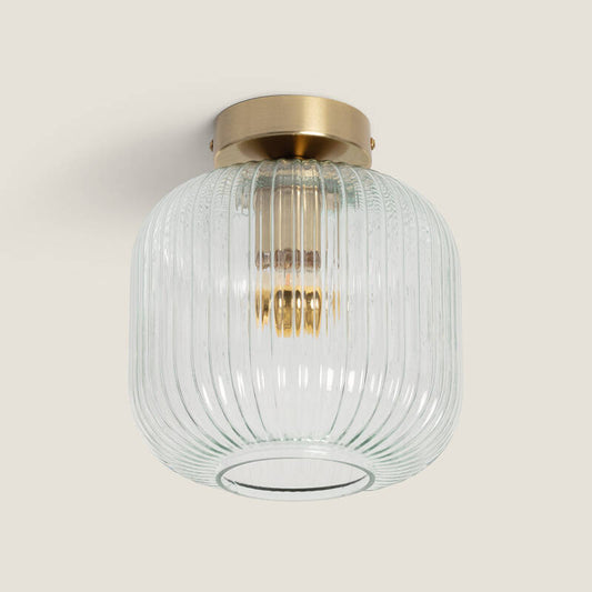 Plafonnier LED Métal et Verre 20W IP20