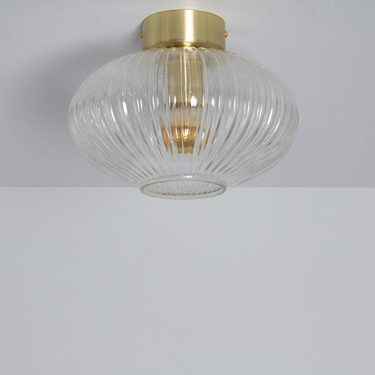 Plafonnier LED Métal et Verre 20W IP20