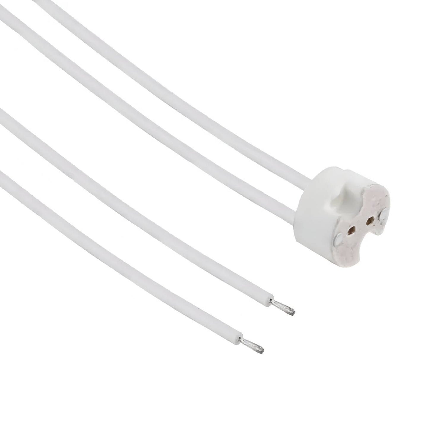 Douille GU5.3 MR16 pour Intérieur, Blanc, Certifiée CE/RoHS