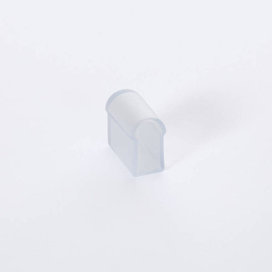 Embout pour Ruban Néon LED RGB 220V, Silicone Transparent, Usage Intérieur