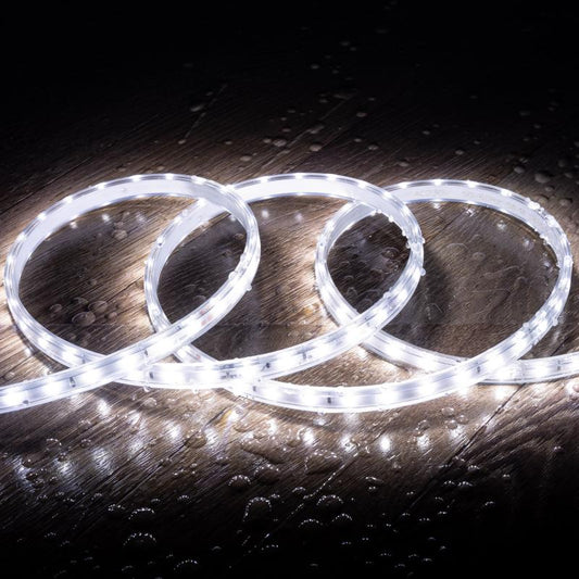 Ruban LED 220V 6W/m IP65 12mm, Découpable Tous les 100cm