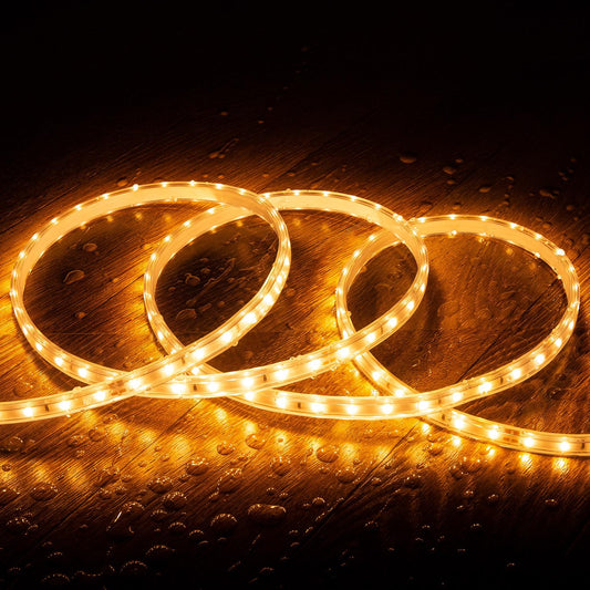Ruban LED 220V SMD2835 60LED/m IP65 12mm, Coupe 100cm, Dimmable