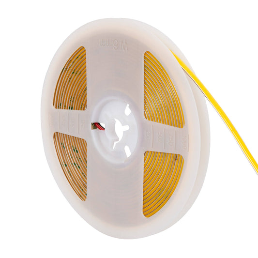 Ruban LED COB 24V 10W/m 5m IP20 CRI90 Ultra-fin 5mm Intérieur