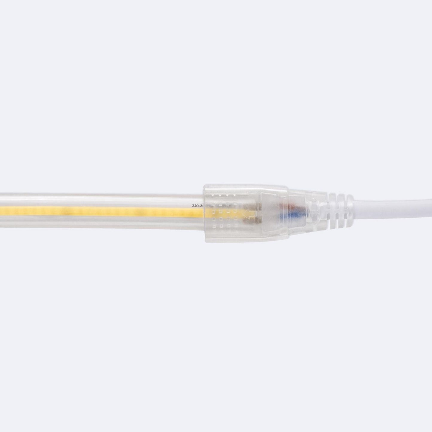 Ruban LED COB 220V 8W/m IP65 CRI90 Dimmable Extérieur/Intérieur