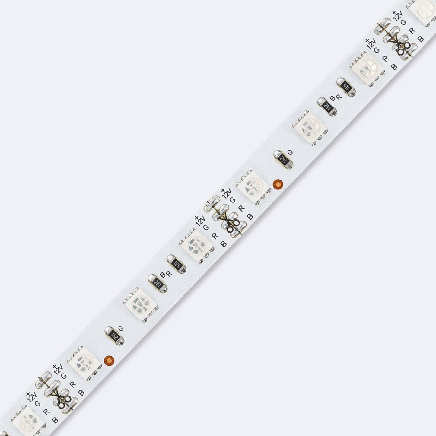 Ruban LED RGB 12V 9W/m 5m IP20 Flexible et Dimmable