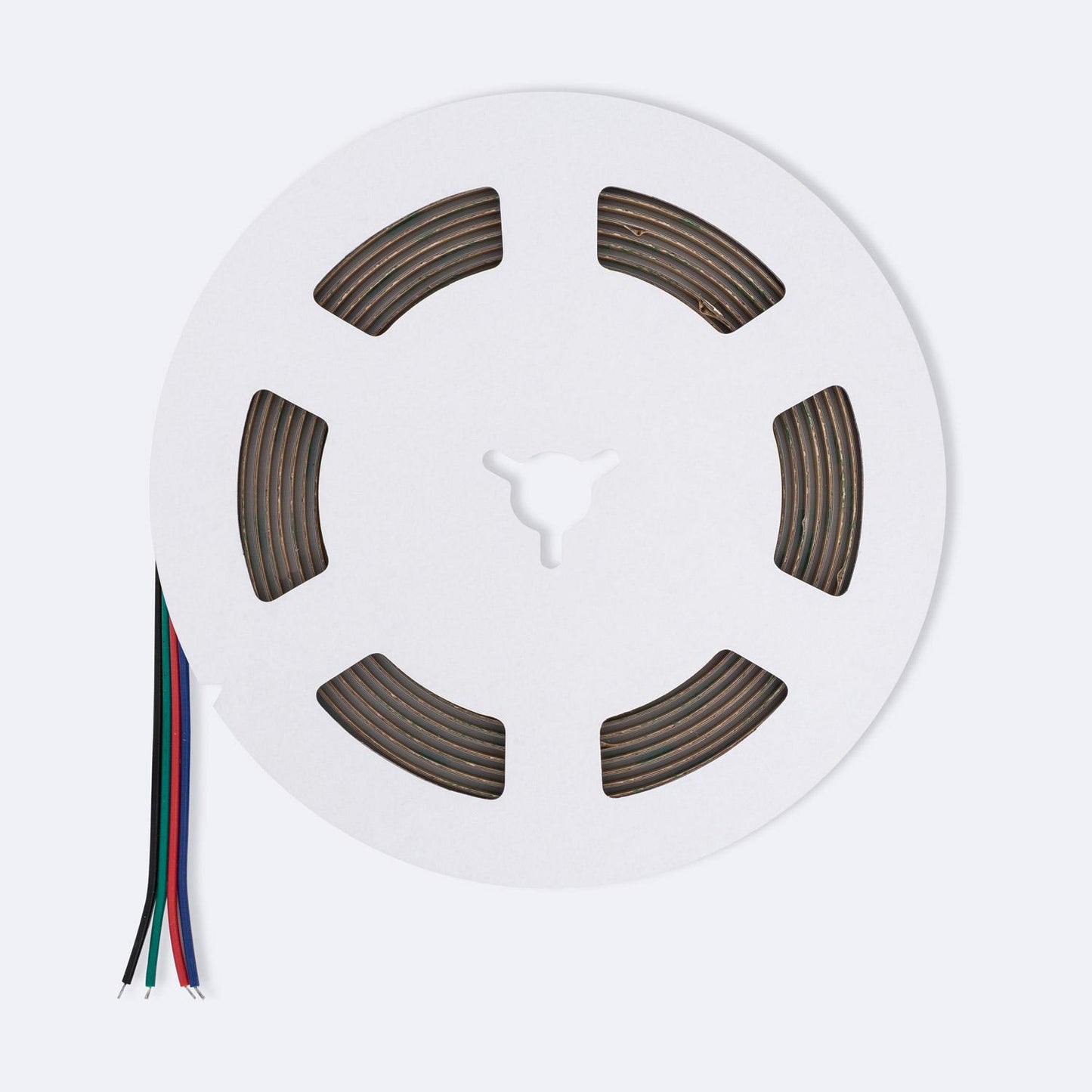 Ruban LED RGB COB 18W/m, 5m, IP20, CRI90, Dimmable, Coupe 5cm