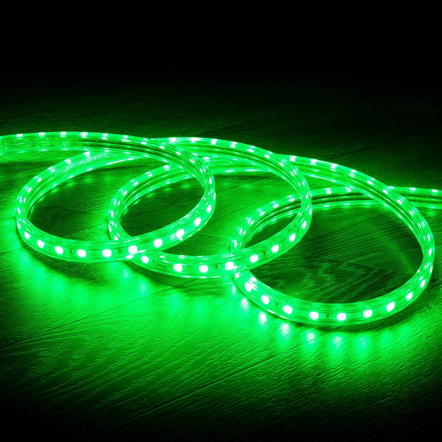 Ruban LED RGB 220V 60LED/m IP65 Contrôleur IR, Découpable 100cm