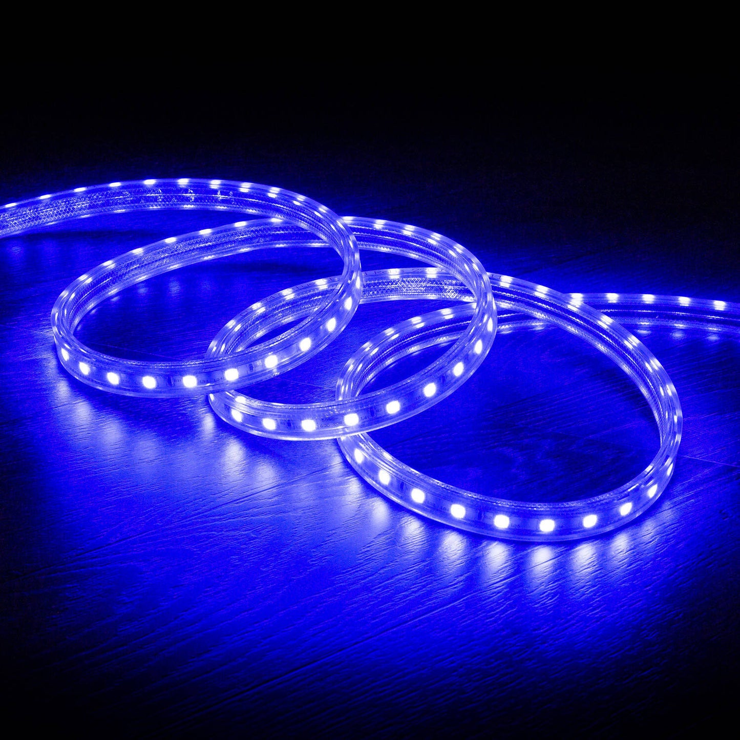 Ruban LED RGB 220V 60LED/m IP65 Contrôleur IR, Découpable 100cm