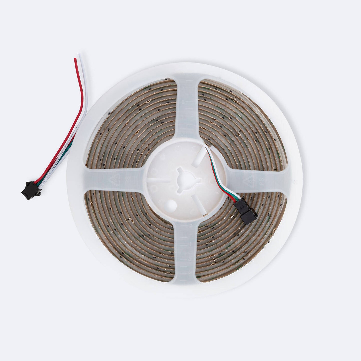 Ruban LED RGB IC COB 24V 21W/m 5m IP20 CRI90 Flexible et Découpable