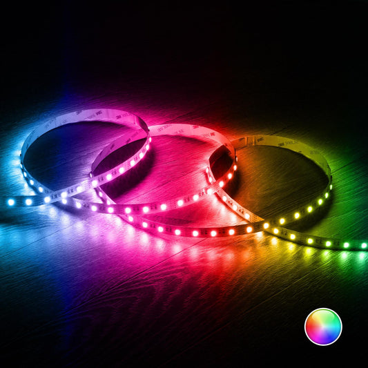 Ruban LED RGBW 12V 10W/m 60LED/m 5m IP20 Dimmable
