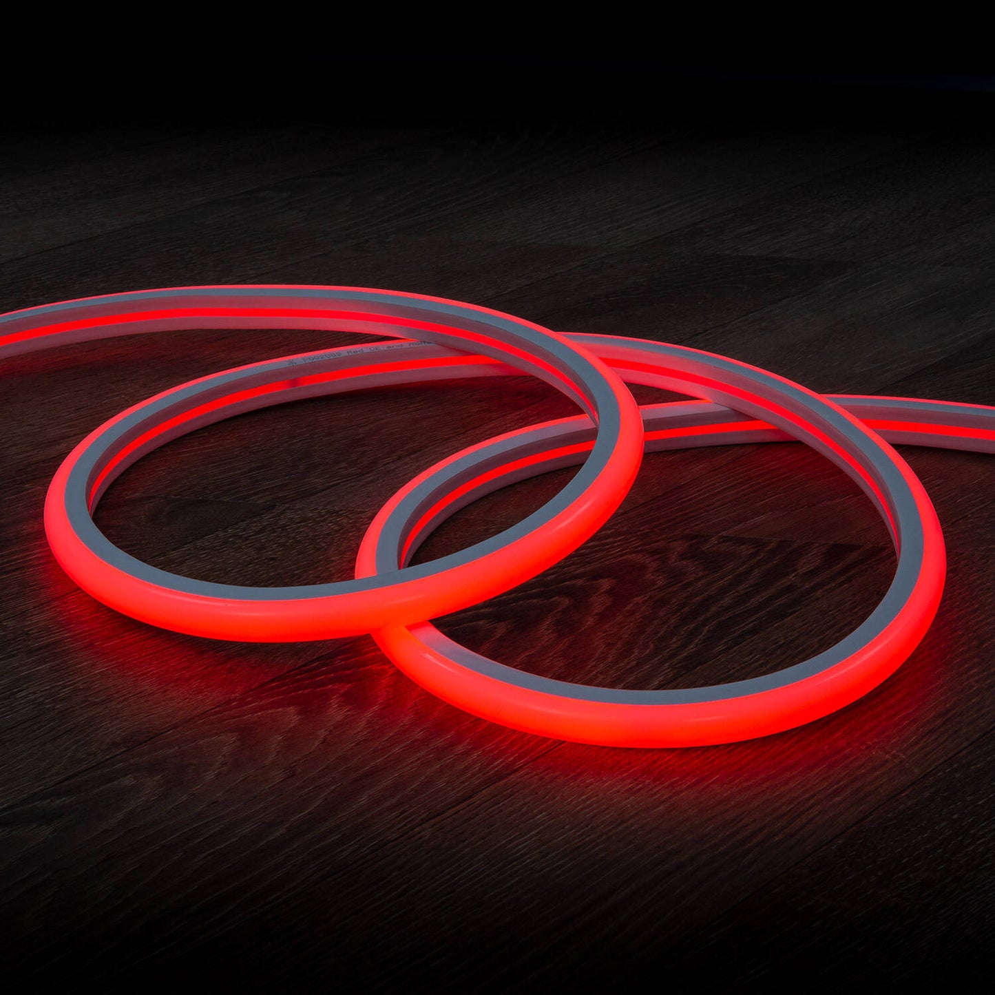 Néon LED Flexible Dimmable 7.5W/m 220V IP67 Rouge Semi-circulaire Extérieur/Intérieur