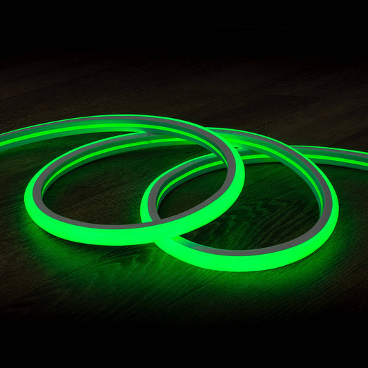 Gaine Néon LED Flexible 7.5W/m 220V IP67 Extérieur/Intérieur Vert