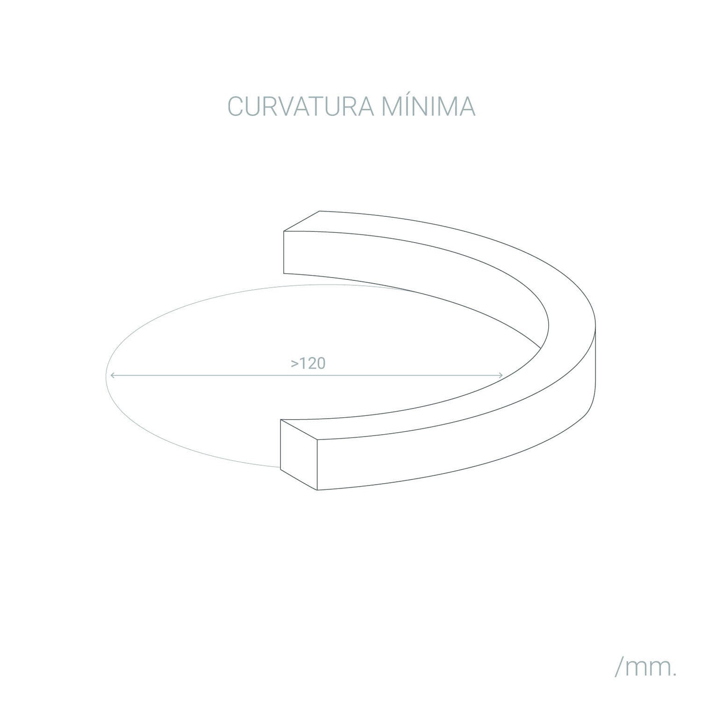 Néon LED Flexible 360º Rond Dimmable 9W/m 220V IP67 Extérieur/Intérieur