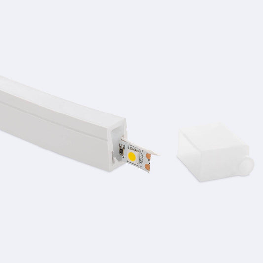 Tube Silicone LED Encastré pour Ruban 10 mm - Usage Intérieur