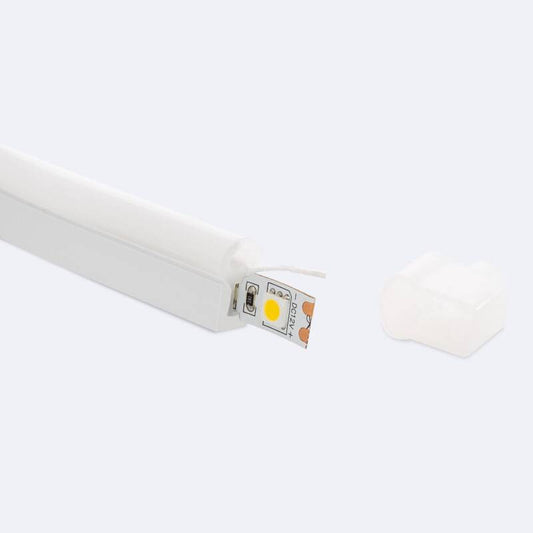 Tube Silicone LED Flexible pour Ruban, Installation Encastrée, IP20