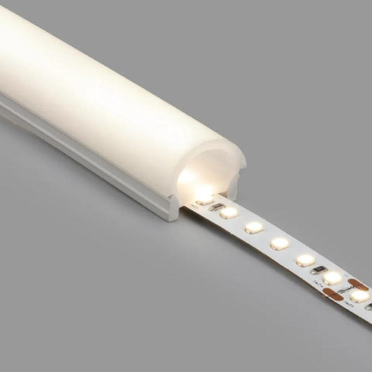 Tube LED Semi-Circulaire en Silicone, Encastré, Extérieur, IP65, 10-50 m
