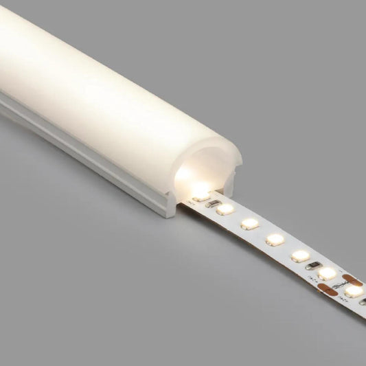 Tube LED Semi-Circulaire en Silicone, Encastré, Extérieur, IP65, 10-50 m